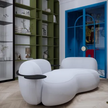 Интерьер гостиной  смотреть на Basicdecor