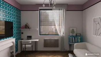 Интерьер гостиной с жалюзи  смотреть на Basicdecor
