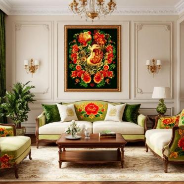Интерьер гостиной  смотреть на Basicdecor