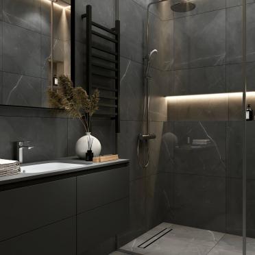 Интерьер ванной  смотреть на Basicdecor