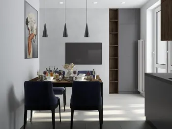 Интерьер кухни  смотреть на Basicdecor