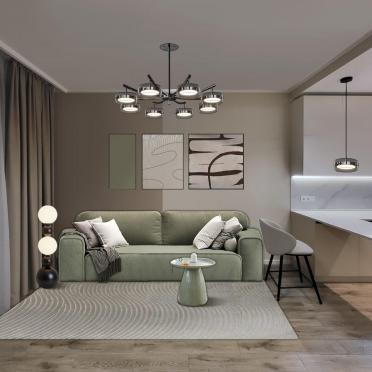 Интерьер гостиной  смотреть на Basicdecor