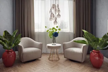 Интерьер гостиной в неоклассике смотреть на Basicdecor