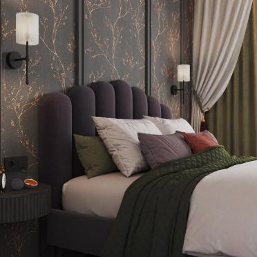 Интерьер спальни  смотреть на Basicdecor