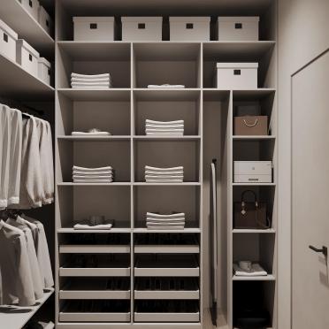 Интерьер гардеробной  смотреть на Basicdecor