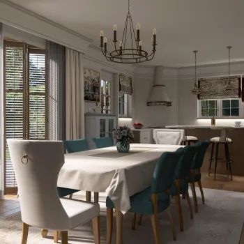 Интерьер столовой  смотреть на Basicdecor