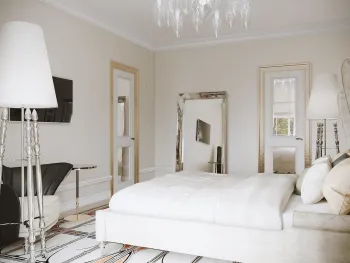 Интерьер спальни  смотреть на Basicdecor