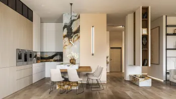 Интерьер столовой  смотреть на Basicdecor