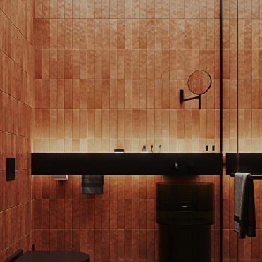 Интерьер ванной  смотреть на Basicdecor