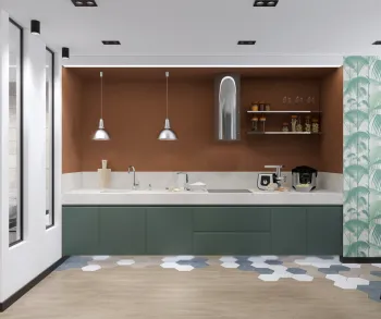Интерьер кухни в современном стиле смотреть на Basicdecor