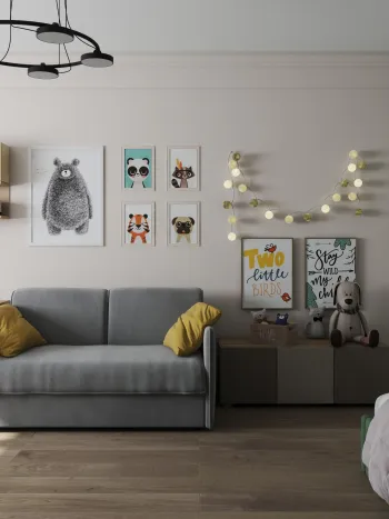 Интерьер детской  смотреть на Basicdecor