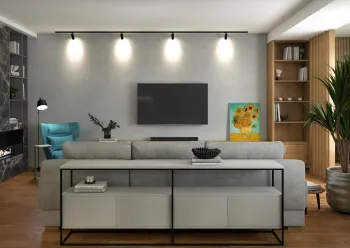 Интерьер гостиной  смотреть на Basicdecor