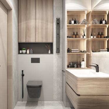 Интерьер ванной  смотреть на Basicdecor