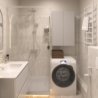Интерьер ванной  смотреть на Basicdecor