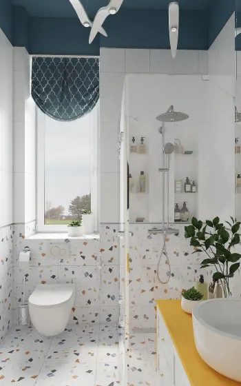 Интерьер ванной  смотреть на Basicdecor