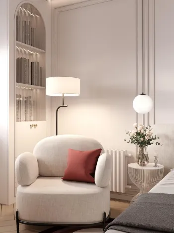 Интерьер спальни  смотреть на Basicdecor