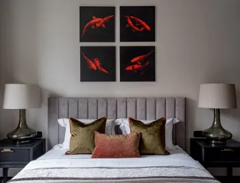 Интерьер спальни  смотреть на Basicdecor