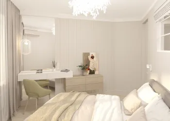Интерьер спальни  смотреть на Basicdecor