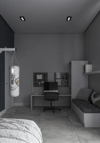Интерьер c рабочим местом  смотреть на Basicdecor