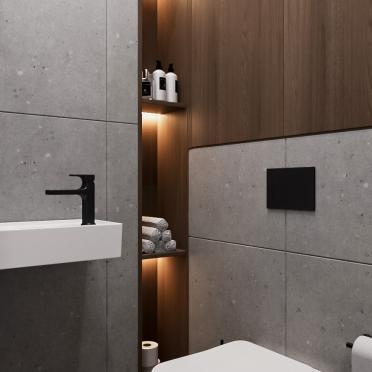Интерьер ванной  смотреть на Basicdecor