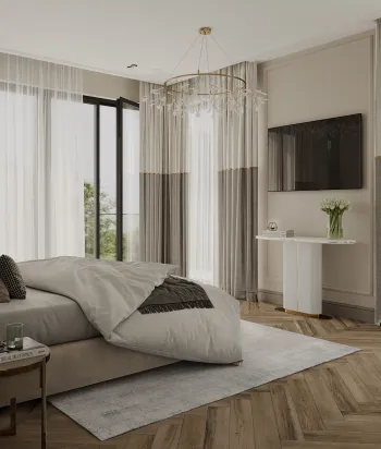 Интерьер спальни  смотреть на Basicdecor
