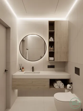 Интерьер ванной  смотреть на Basicdecor