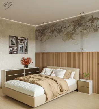 Интерьер спальни  смотреть на Basicdecor
