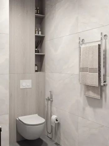 Интерьер ванной  смотреть на Basicdecor