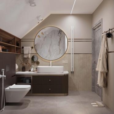 Интерьер ванной  смотреть на Basicdecor