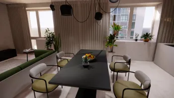 Интерьер столовой  смотреть на Basicdecor