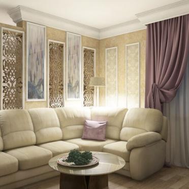 Интерьер гостиной в неоклассике смотреть на Basicdecor