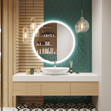 Интерьер ванной  смотреть на Basicdecor