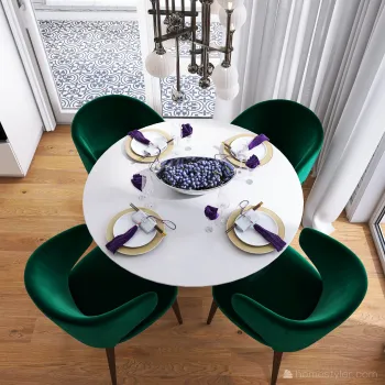 Интерьер столовой в современном стиле смотреть на Basicdecor