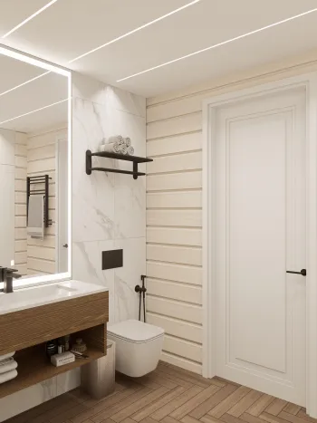 Интерьер ванной  смотреть на Basicdecor
