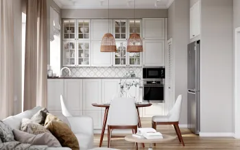 Интерьер кухни в скандинавском стиле смотреть на Basicdecor