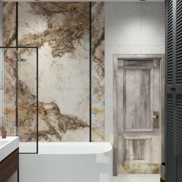 Интерьер ванной  смотреть на Basicdecor