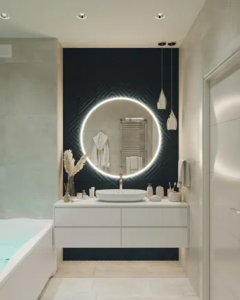 Интерьер ванной  смотреть на Basicdecor