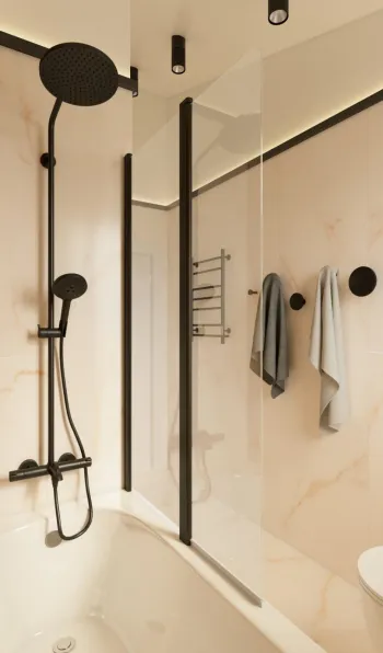 Интерьер ванной  смотреть на Basicdecor