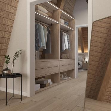 Интерьер гардеробной  смотреть на Basicdecor
