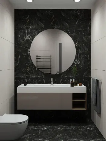 Интерьер ванной  смотреть на Basicdecor