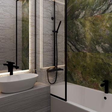 Интерьер ванной  смотреть на Basicdecor