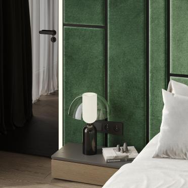 Интерьер спальни  смотреть на Basicdecor