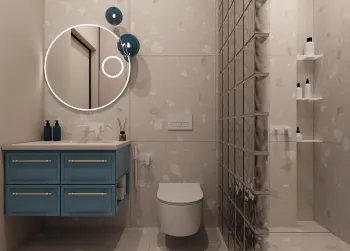 Интерьер ванной  смотреть на Basicdecor