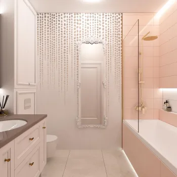 Интерьер ванной  смотреть на Basicdecor