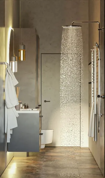 Интерьер ванной  смотреть на Basicdecor