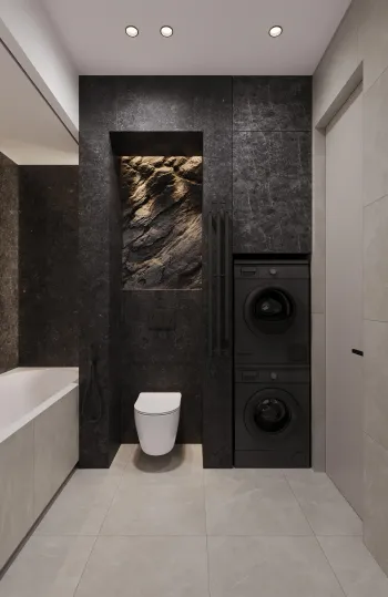 Интерьер ванной  смотреть на Basicdecor