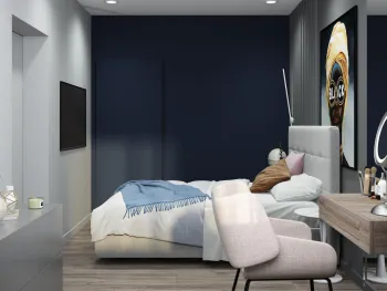 Интерьер спальни  смотреть на Basicdecor