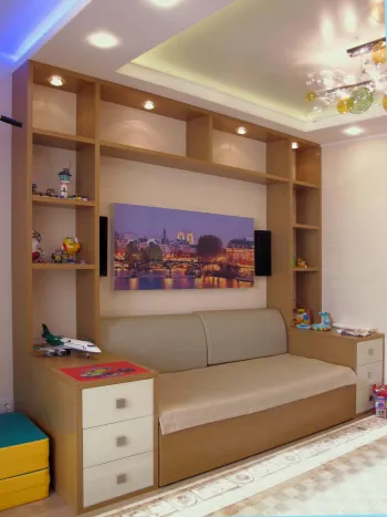Интерьер детской с для мальчика  смотреть на Basicdecor