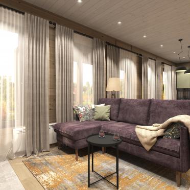 Интерьер гостиной  смотреть на Basicdecor