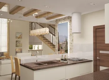 Интерьер кухни в современном стиле смотреть на Basicdecor